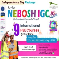 Special offer NEBOSH IGC Course in Chennai